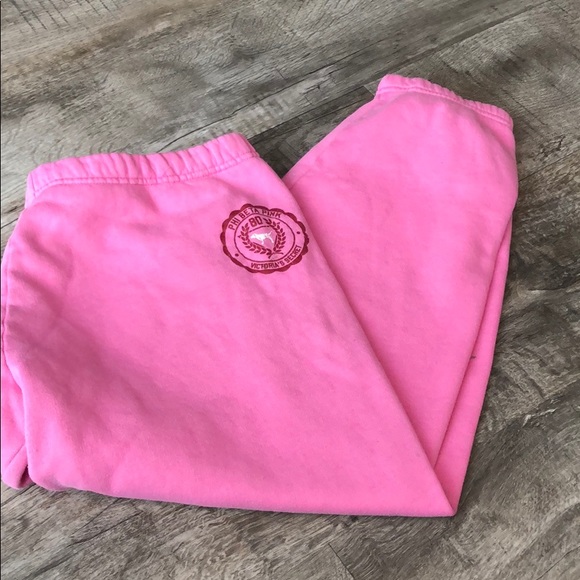 PINK Victoria's Secret Pants - Victoria secret pink crop swear pants